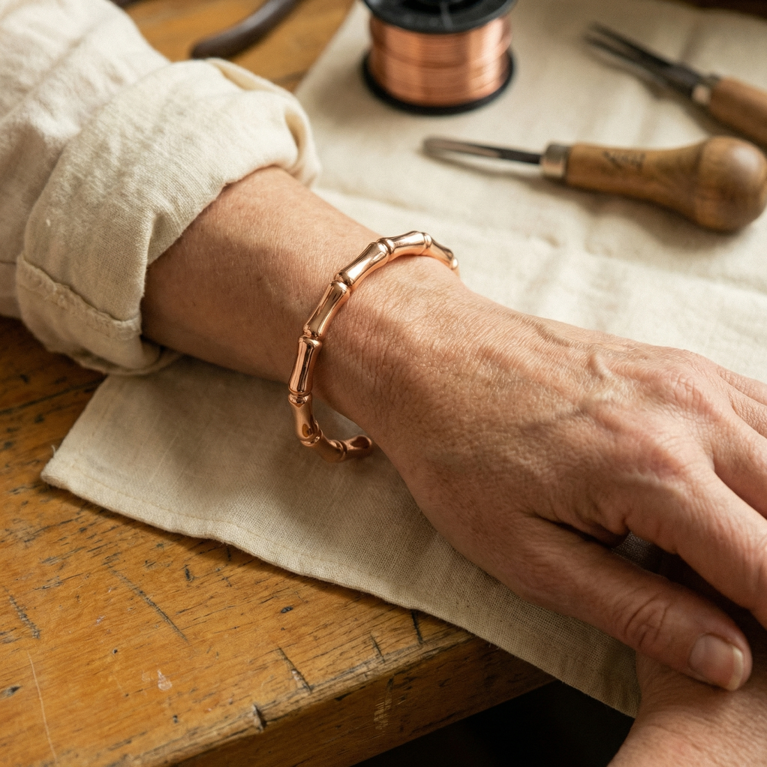 Yvonne's Gaarde Koperen Armband