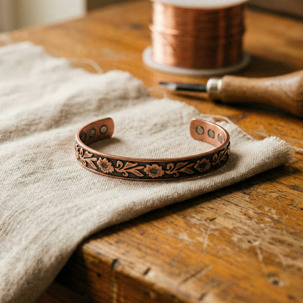Yvonne's Rank Koperen Armband