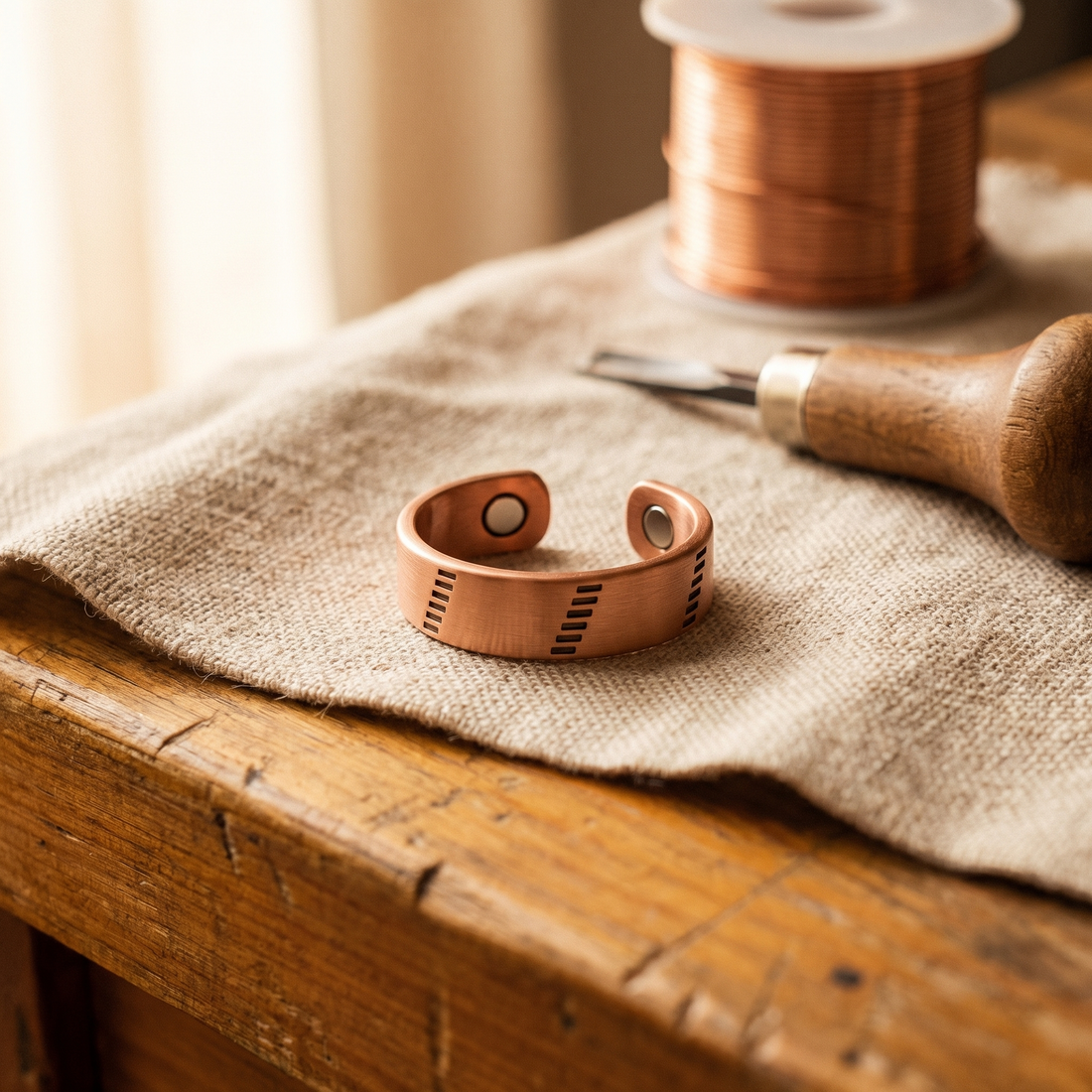 Yvonne's Haard Koperen Ring