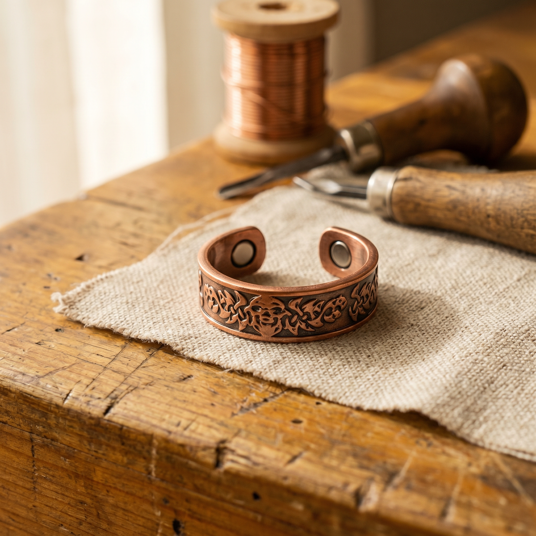 Yvonne's Klei Koperen Ring