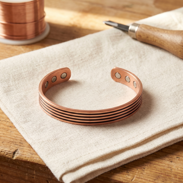 Yvonne's Salie Koperen Armband