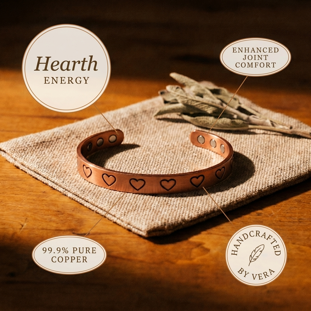 Yvonne's Haard Koperen Armband