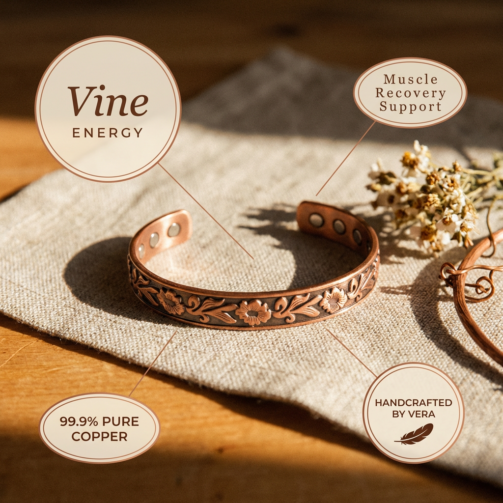 Yvonne's Rank Koperen Armband