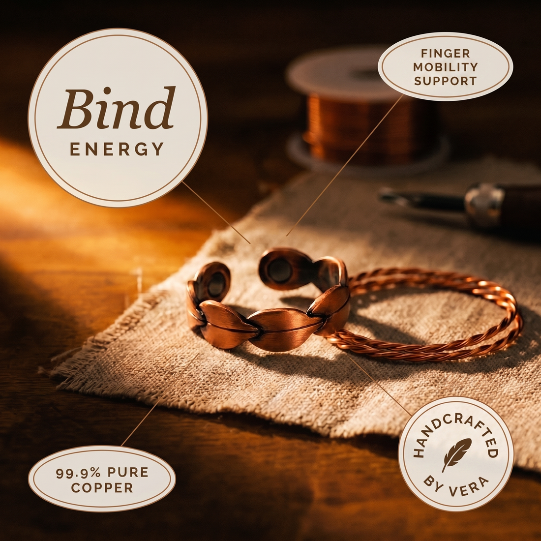 Yvonne's Binding Koperen Ring