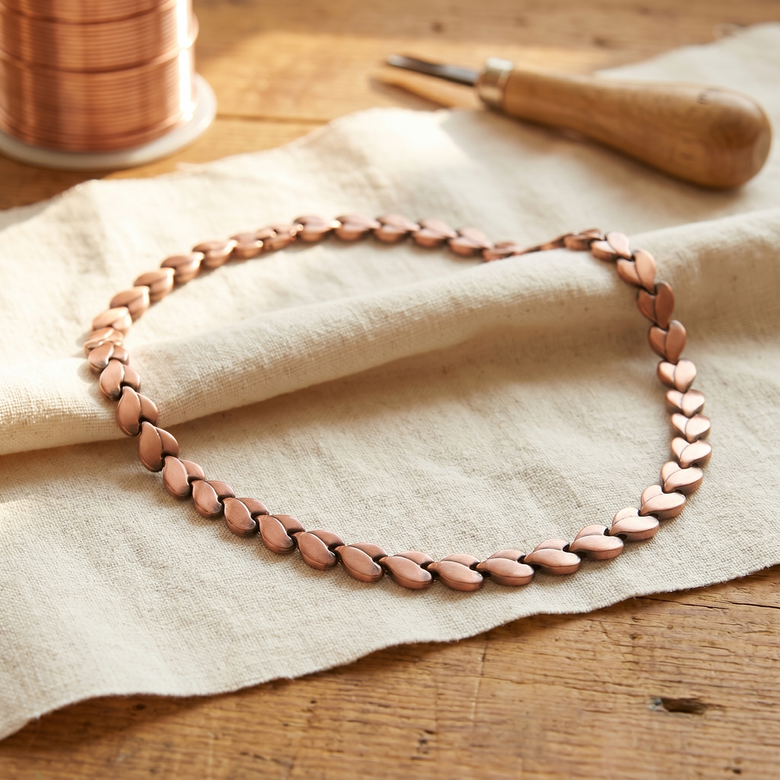 Yvonne's Braam Koperen Ketting