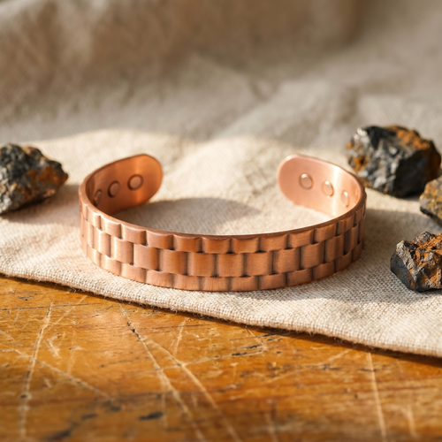Yvonne's Erts Koperen Herenarmband