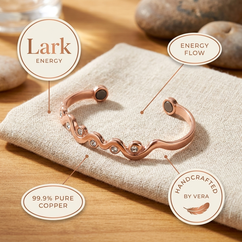 Yvonne's Leeuwerik Koperen Armband