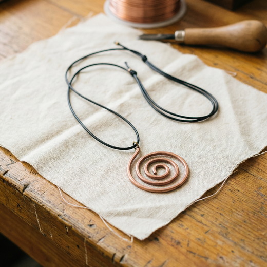 Yvonne's Mesa Koperen Ketting