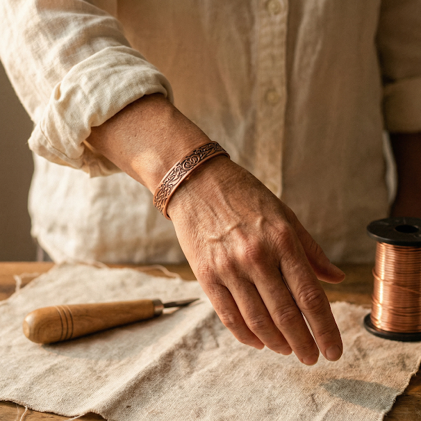 Yvonne's Mos Koperen Armband