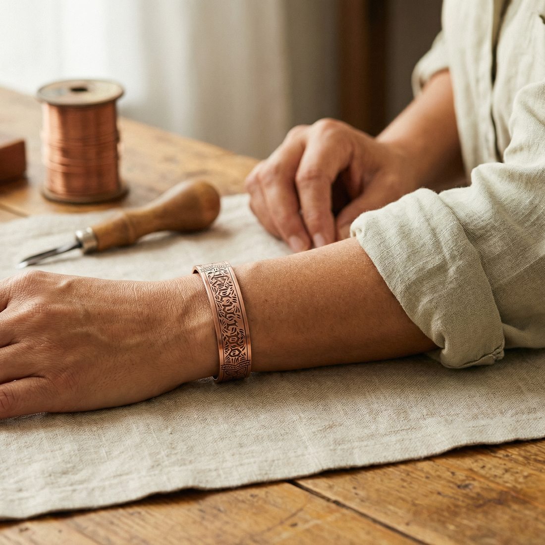 Yvonne's Drift Koperen Armband
