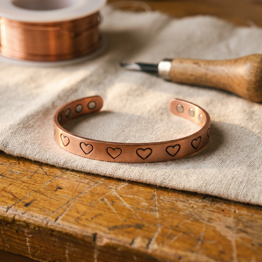 Yvonne's Haard Koperen Armband
