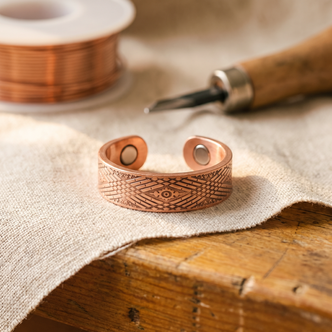 Yvonne's Bos Koperen Ring