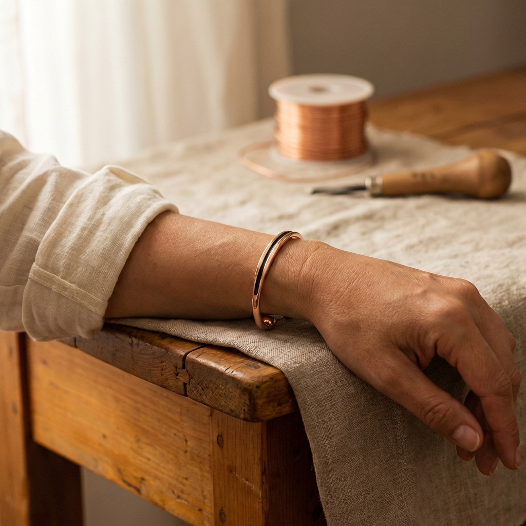 Yvonne's Ader Koperen Armband
