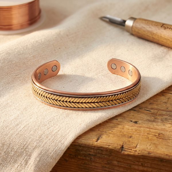 Yvonne's Oogst Koperen Armband