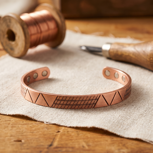Yvonne's Kruin Koperen Armband