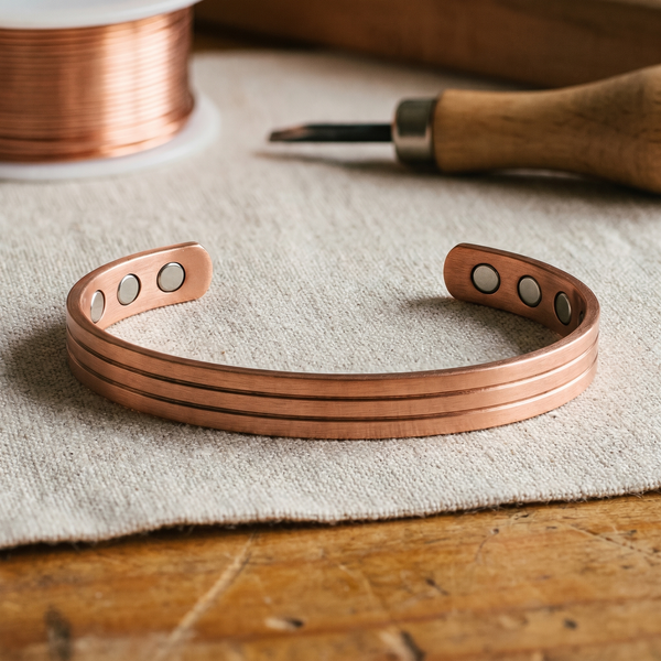 Yvonne's Kern Koperen Armband