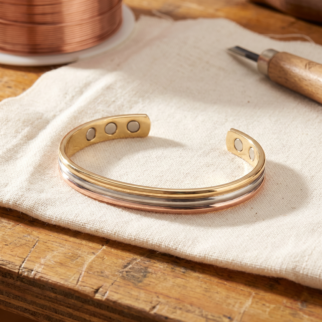 Yvonne's Heuvel Koperen Armband