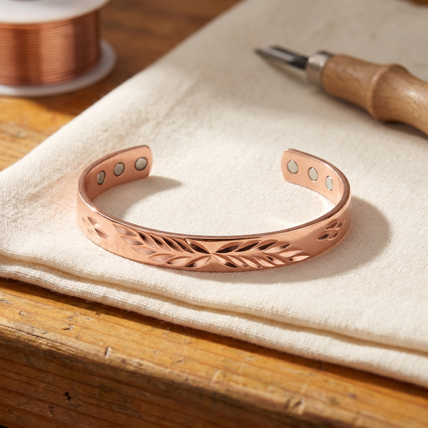 Yvonne's Maan Koperen Armband