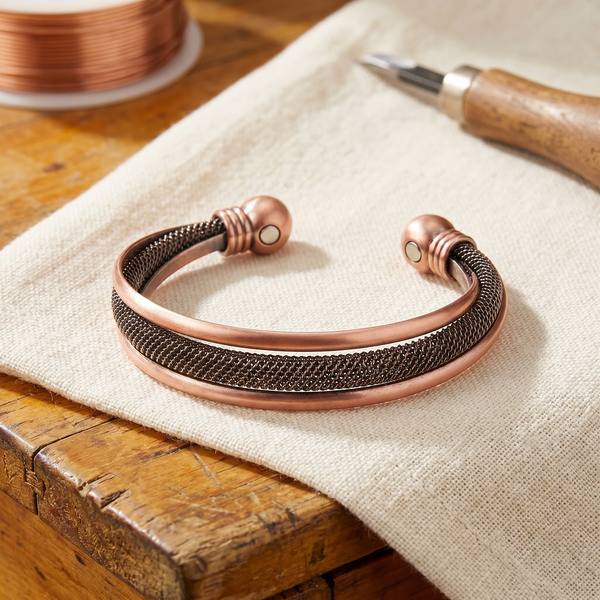 Yvonne's Steenman Koperen Armband