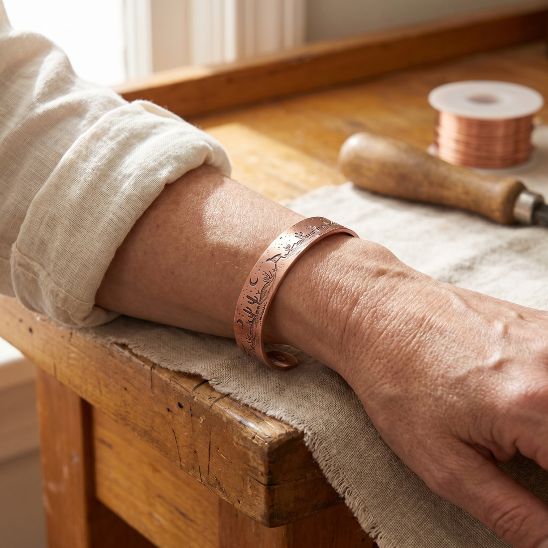 Yvonne's Inham Koperen Armband