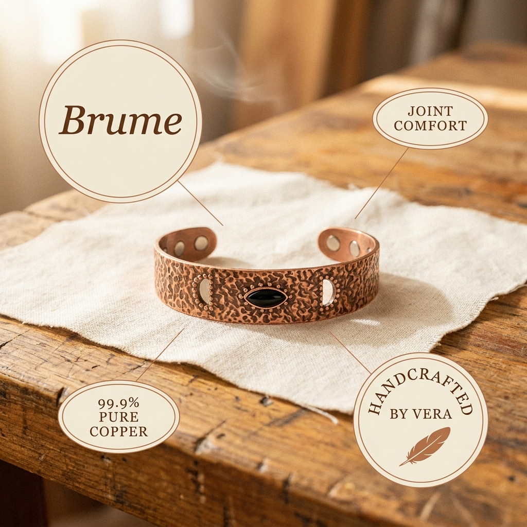 Yvonne's Nevel Koperen Armband