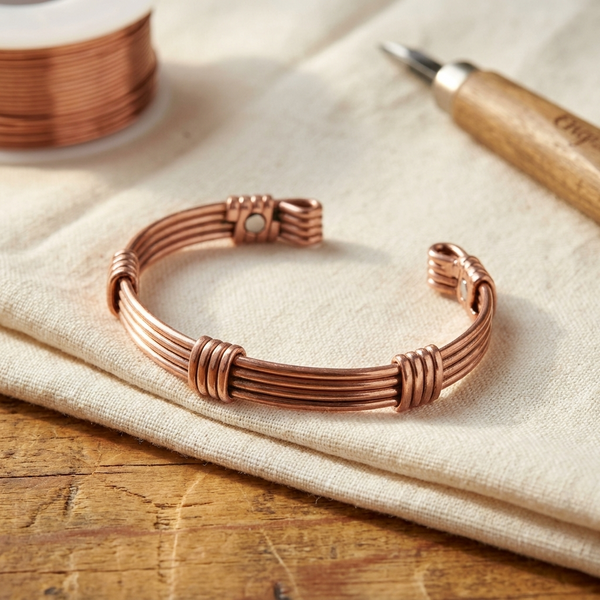Yvonne's Serene Koperen Armband