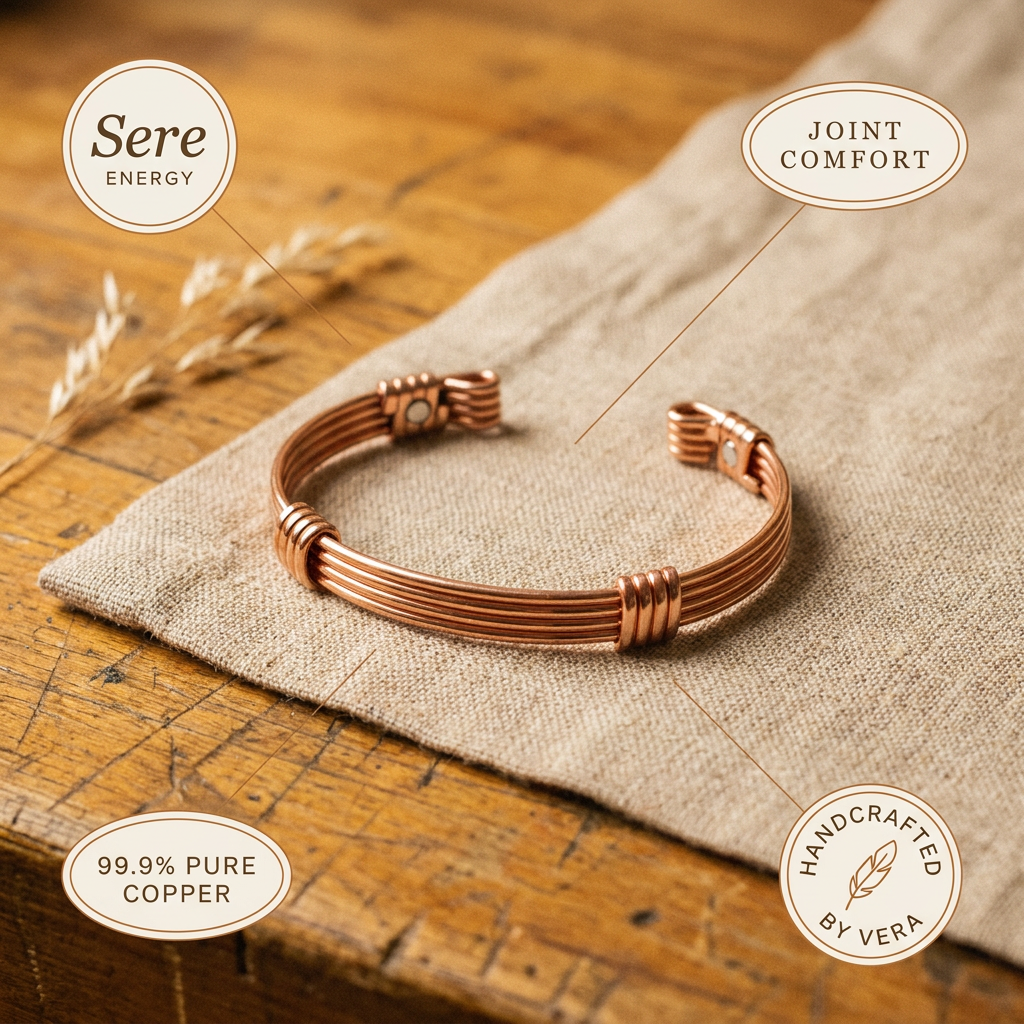 Yvonne's Serene Koperen Armband
